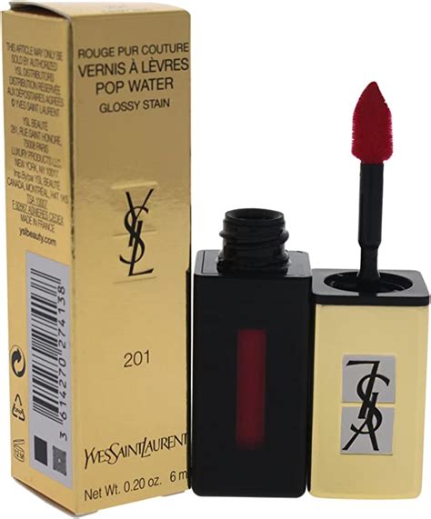 YSL Glossy Stain Pop Water • Lipgloss Product Info 